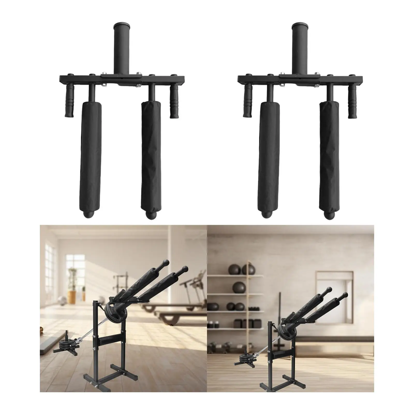 

Shoulder Press Landmine Handle Strength Training for Full Body Workout Thigh