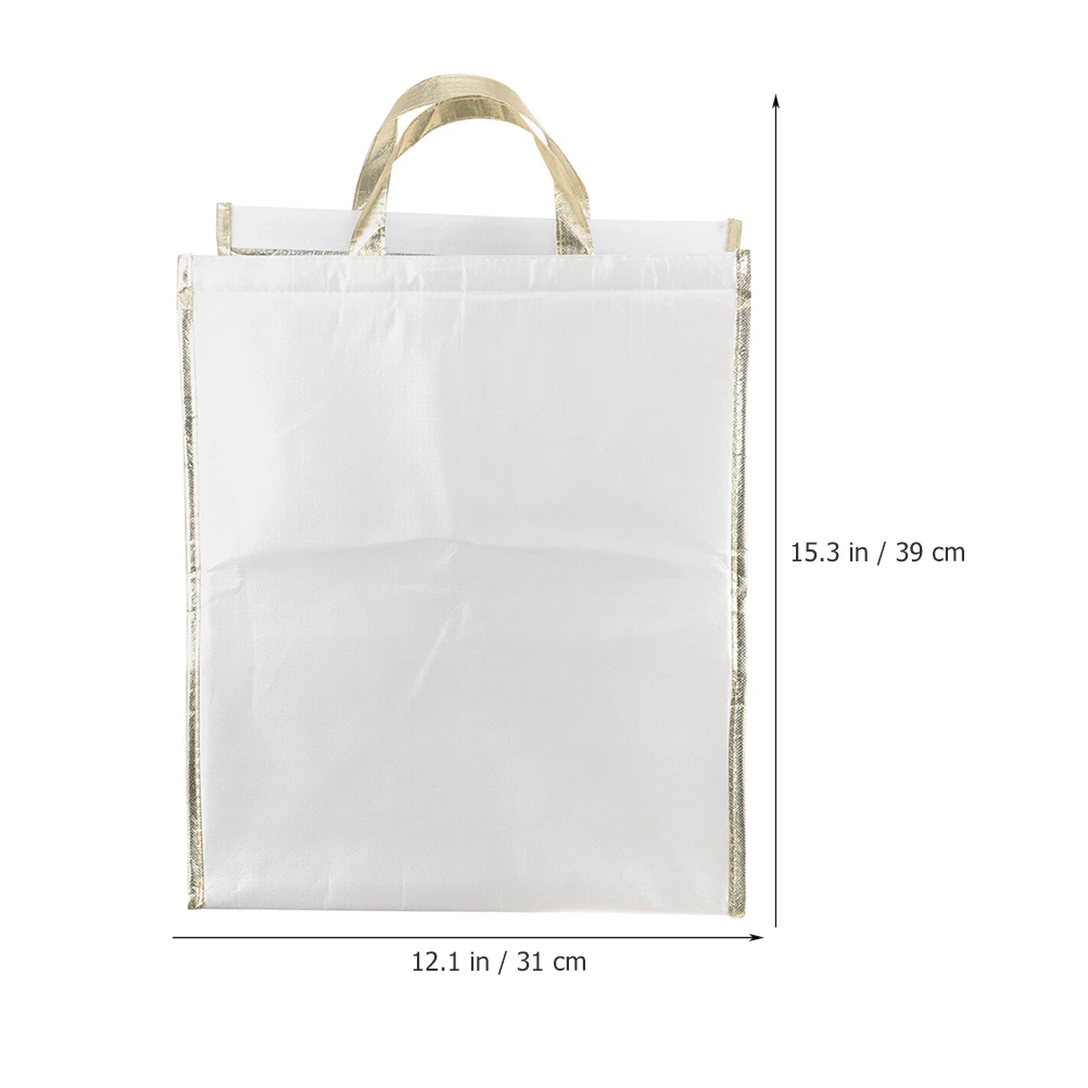 

1pcs Large Capacity Insulated Food Delivery Bag For Cake Vegetable Lunch Storage Catering Bag Portable Grocery Carrier