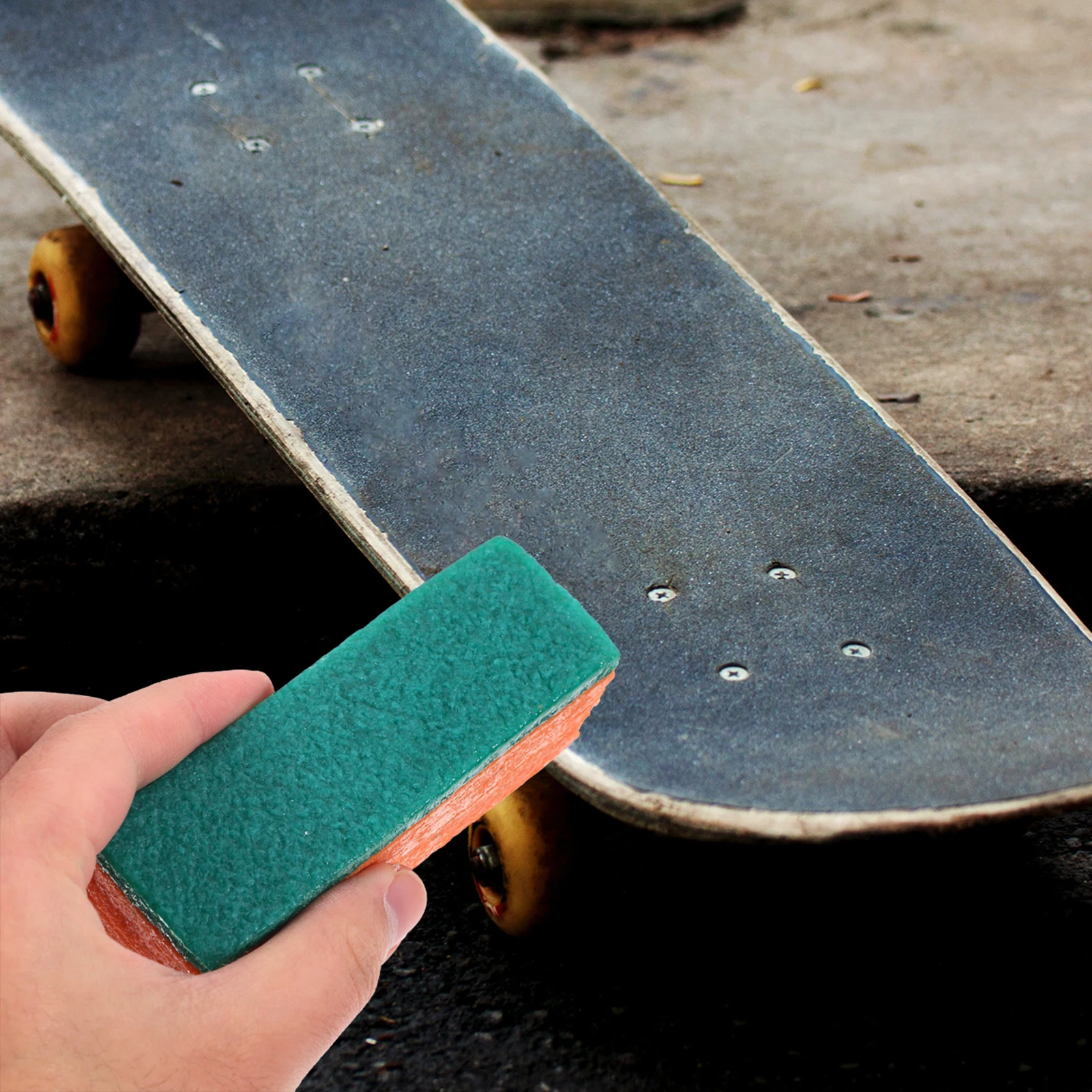 

Skateboard 5x3 5x3 5cm Green Eraser Rubber Dirt Remover Multi Function Wear Resistant Accessories
