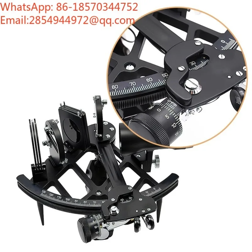 Marine Nautical Sextant GLH130-40/60 Reflective Optical Angle Measuring Instrument 370331 Error 20