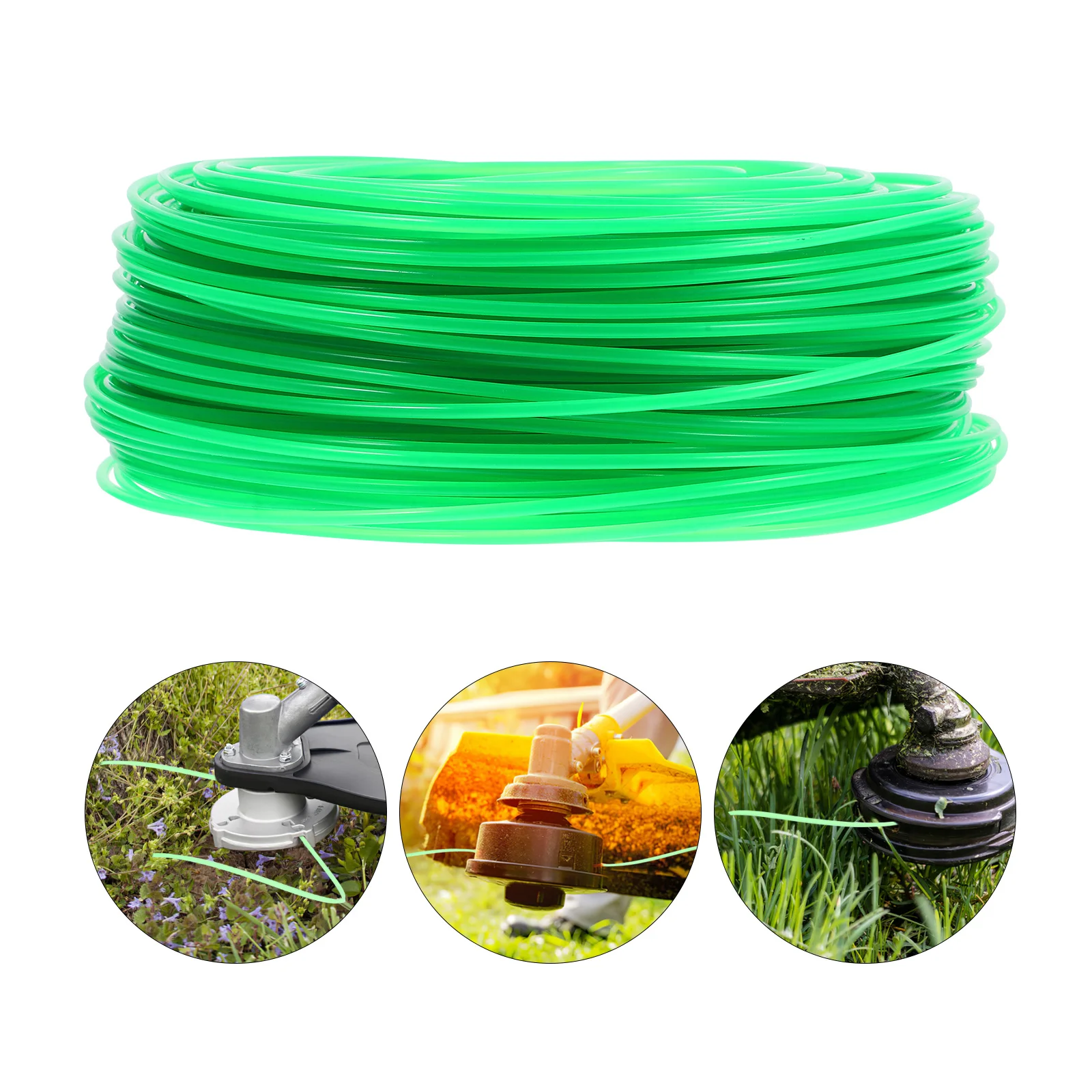 

1pc 1 Roll Mowing Line Trimmer Cord Heavy-Duty Nylon String Grass Trimmer String Replacement Trim Accessory Durable Lawn Edge