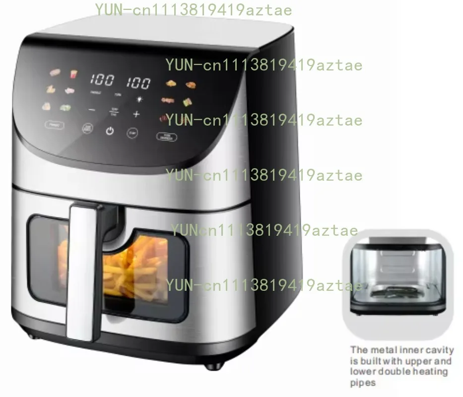 Large Capacity Smart Touch Air Fryer Household Multifunctional Electric Oven For French Fries