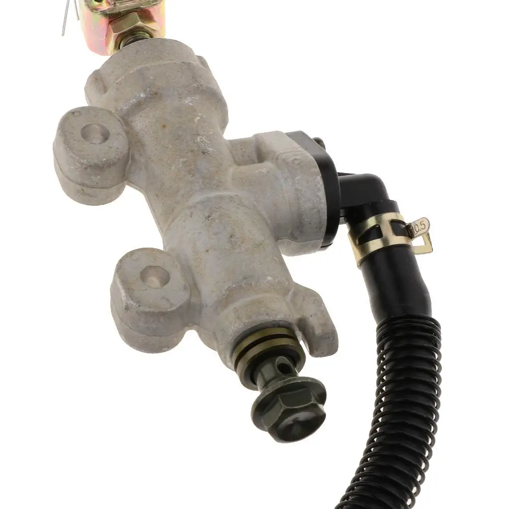 

Rear Brake Master Cylinder Aluminum Construction Durable Brake Lever System for Honda CBR650F CTX700 CTX700N