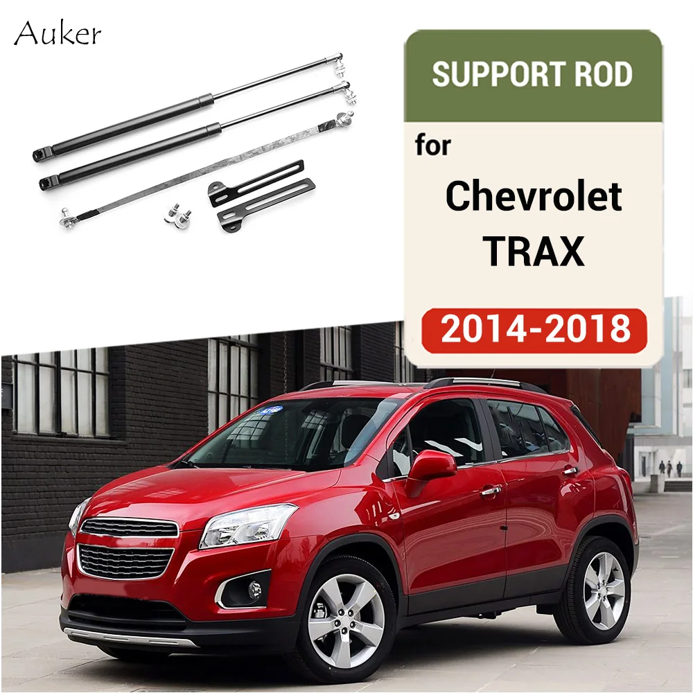 For Chevrolet TRAX 2014-2018 Front Hood Engine Supporting Hydraulic rod Lift Strut Spring Shock Bars Bracket Car Styling