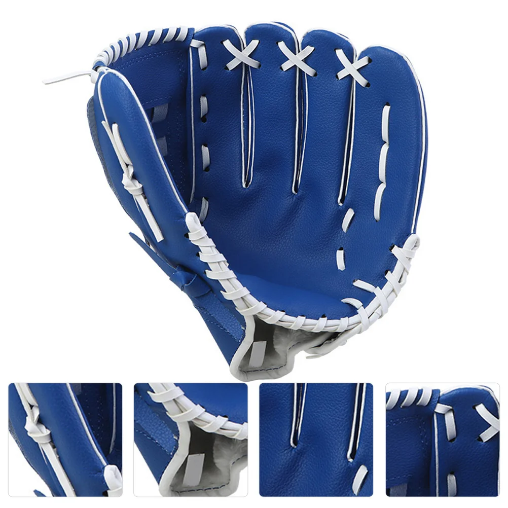 

Baseball Glove Sports Infielder's PU Batting Pitcher Training Gloves The Mitten