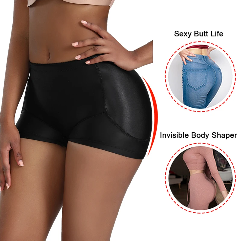 Body Shaper Butt Lifter Panties Women Hip Shapewear Seamless Fake Big Ass Booty Push Up Panty Hip Enhancer