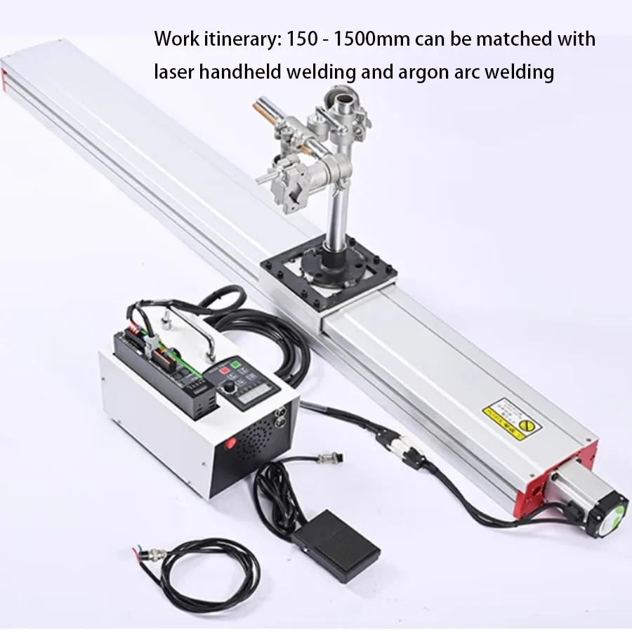 Auxiliary tooling for automatic welding, straight line welding, sheet metal argon arc welding and laser welding of the chassis