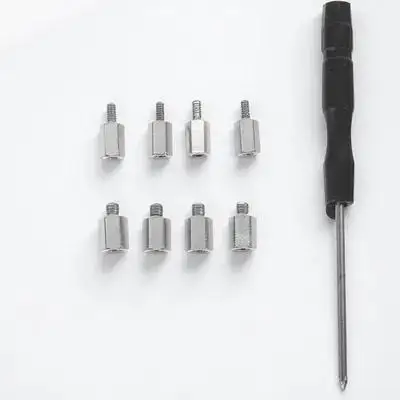 

M 2 SSD Mounting Screws Set Laptops Computer Nut Stainless Steel Durable Easy Install Gaming Console Notebook Maintenance