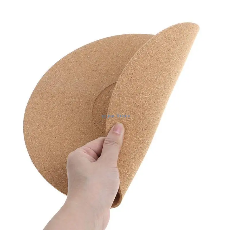 

583D Turntable 3MM Cork Slipmat for Vinyl for LP Record Players 12Inch Platter Mat