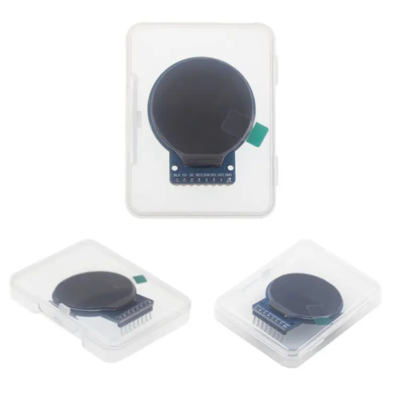

Winter Essential 1.28 Inch Ips Full View TFT Display LCD Screen SPI Serial Port Round Screen 240X240 Resolution TFT Display Colo