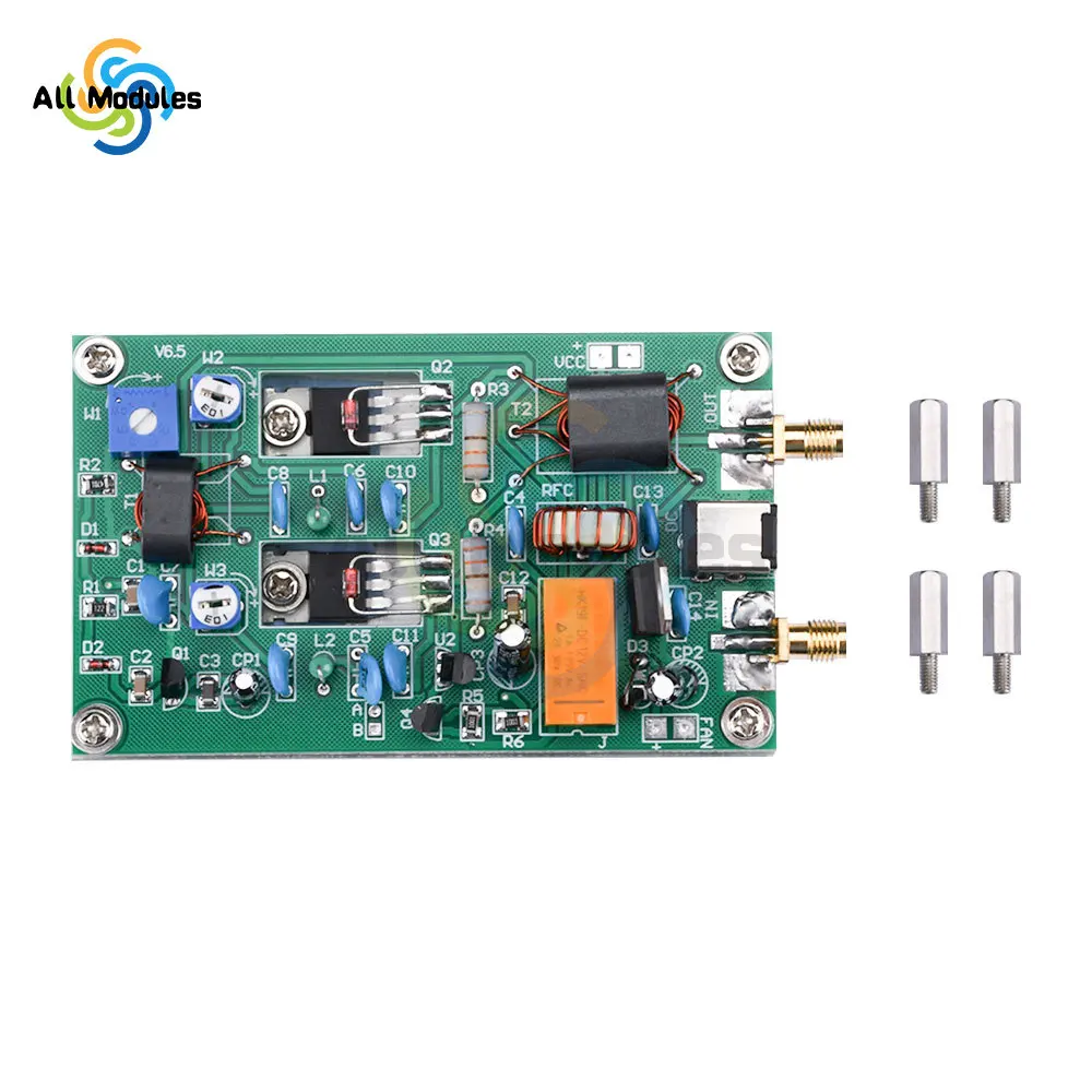 DC12-13.8V 30W Kortegolf Eindversterkerbord Cw Ssb Lineaire Hoogfrequente Eindversterker Dc 5,5X2.1