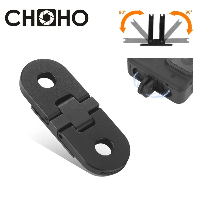 For Gopro 12 10 11 Accessories metal mount Fold Suction Magnet Fixed replace Alloy Buckle 1/4 socket For Go Pro Hero accesorios