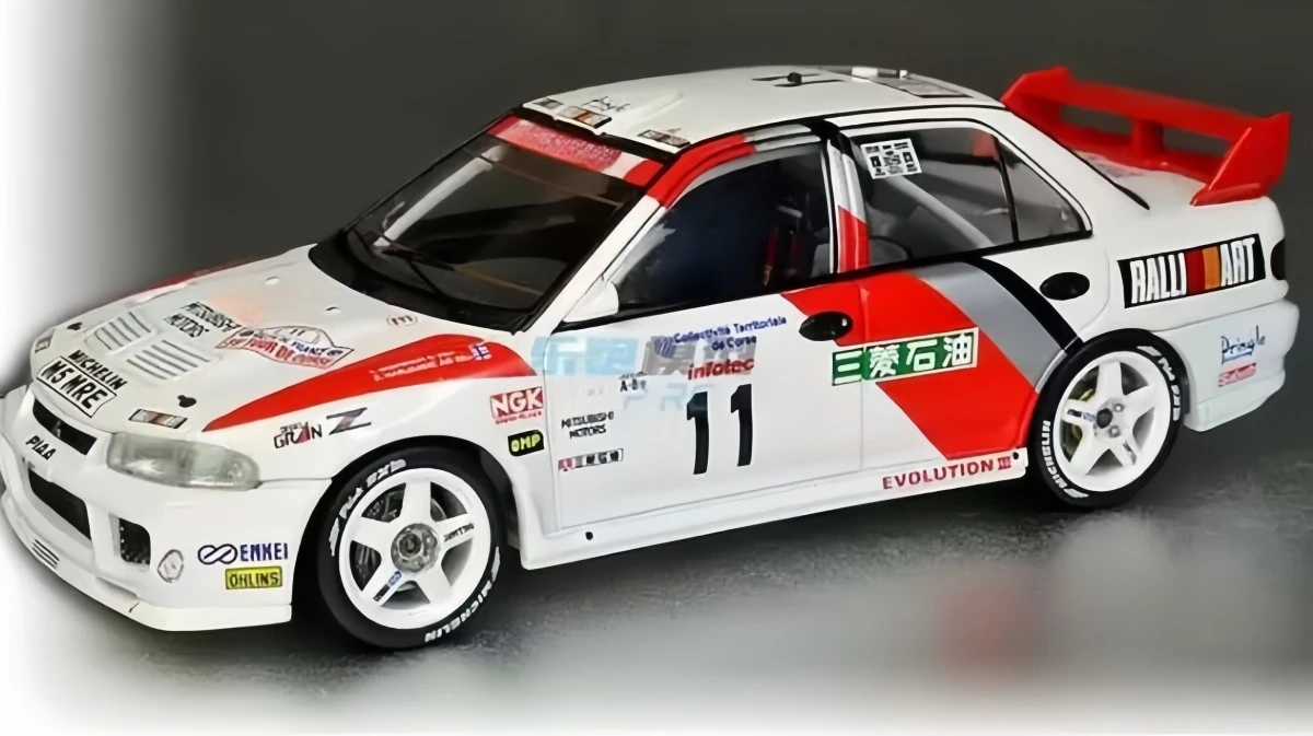 1/10 Lancer EVO III Rally Lexan Body Shell fit Tamiya TA03/TA03R-S/DF03/TT02 MST CFX/FXX LC Racing