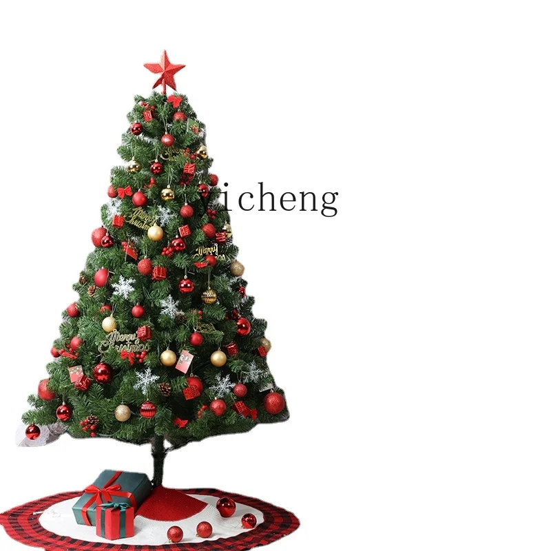 YY Christmas Tree Encryption Luminous 1.8M Large Luxury Shopping Mall Home Christmas