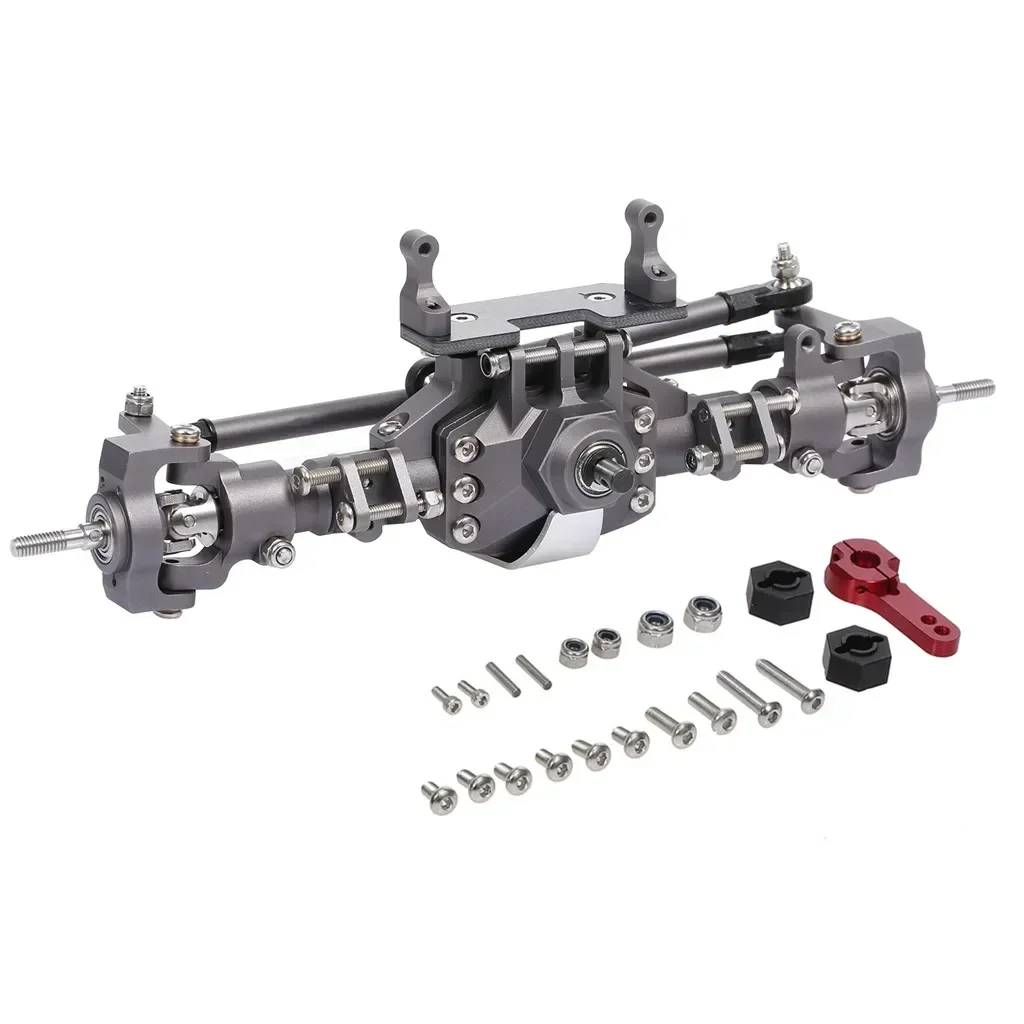 เพลาหน้า-หลังอัลลอยด์ สำหรับรถบังคับวิทยุ Axial SCX10 II 90046 90047 อะไหล่รถบังคับวิทยุ