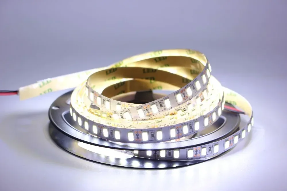Super Bright SMD 5730 LED strip light DC 12V 120leds/m 60leds/m bright than 5630 Neutral white 4000K Fita Diode tape lamp White
