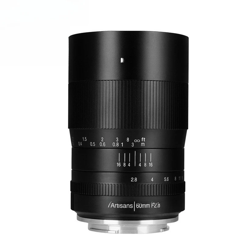 60Mm F2.8 1:1x ultra macro half frame size insect flower for E mouth Fuji RF Z50