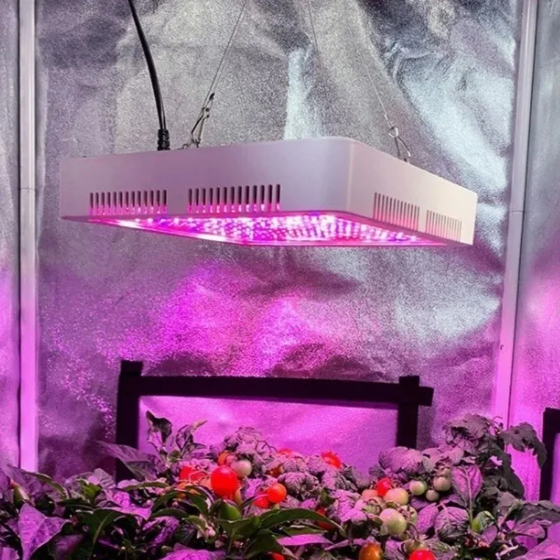 LED Plant Lights Three Lighting Modes Quantum Board Lamp AC 85-265V Full Spectrum 40W Grow Light for Indoor Greenhouse Growing