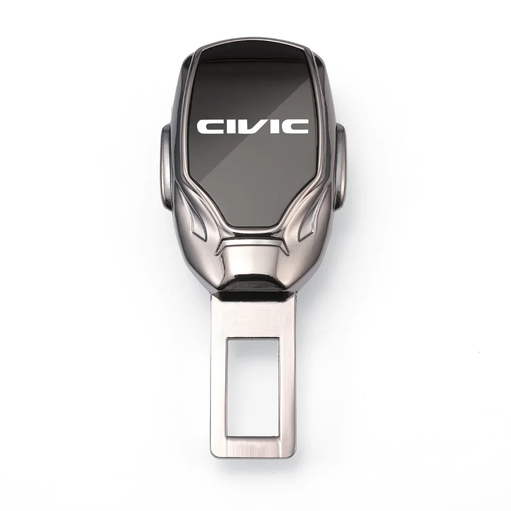 Car seat belt locker carabiner extender insurance belt insert buckle For Honda civic 10th 9th 8th 7th Gen 10 9 8 7 2006 2010