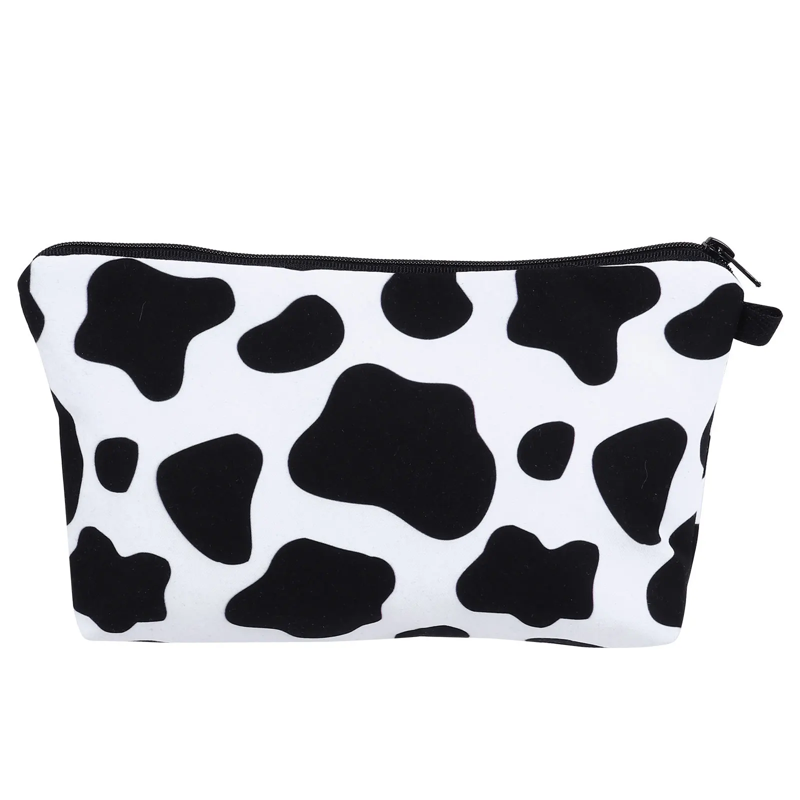 1 stks Koe Patroon Make-up Opbergtasje Toilettas Voor Reizen Vrouw Draagbare Tas Voor Thuis Zakelijk Gebruik