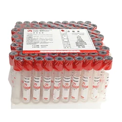 100pcs/lot 3ml 5ml 10ml Disposable Glass Vacuum No Anticoagulant Vacuum Blood Collection Tube Vacutainer