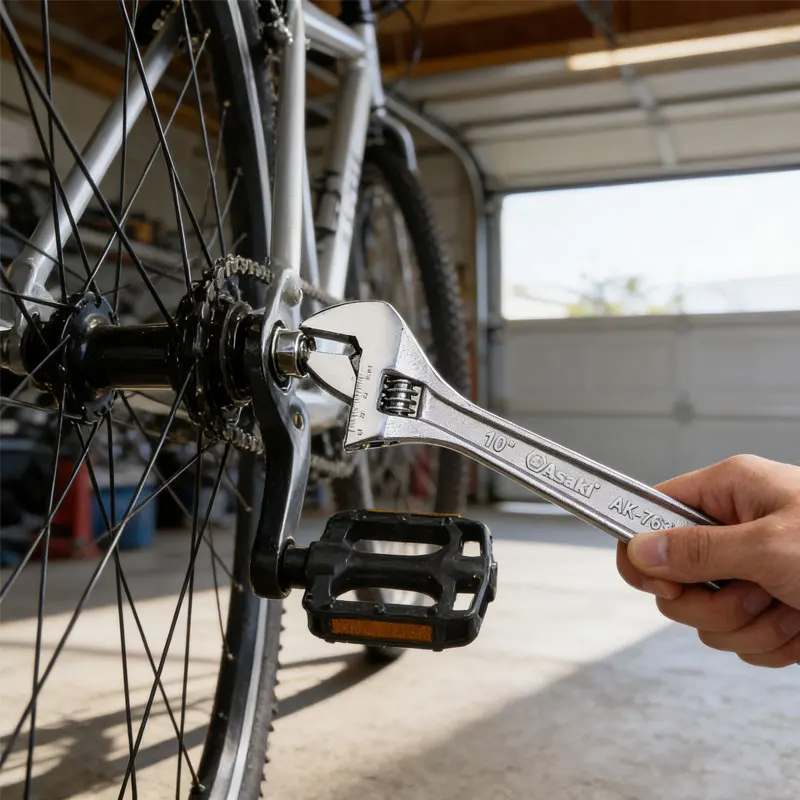 

Ручной ремонтный инструмент: регулируемый универсальный гаечный ключ из углеродистой стали с большим раскрытием и длинной ручкой для мотоциклов