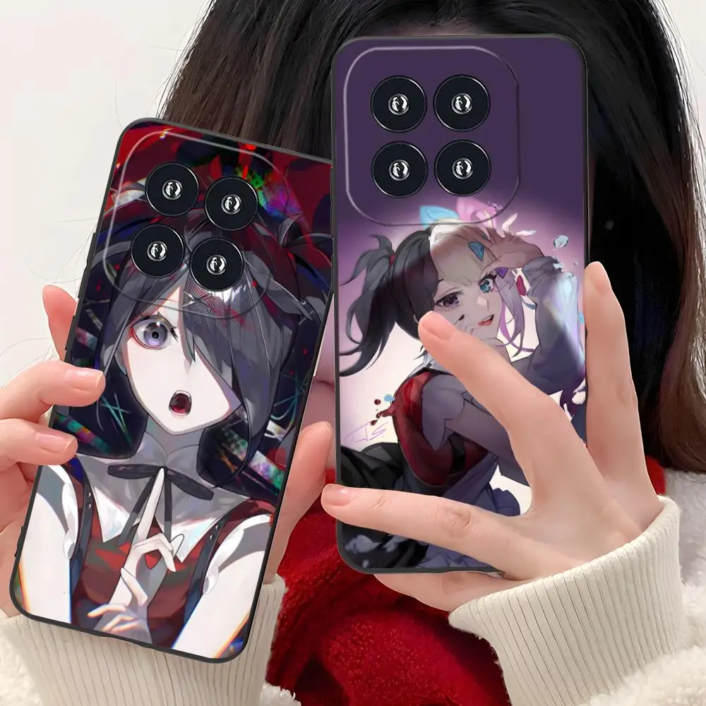 

Needy Girl Ame-chan Rain Phone Case for Xiaomi 15 14 13 12 Mi 11 T Ultra Lite Pro S X 5G Colour Printing Pretty Cover Cellphones