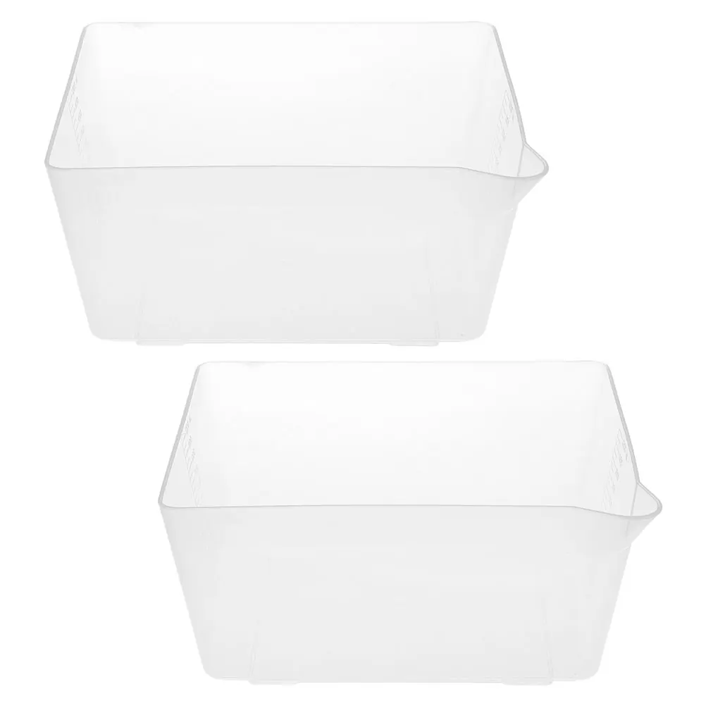 

2pcs Electronic Scale Tray 1200ml Clear Weighing Bowl Kitchen Digital Scale Pan Dog Food Measuring Accessories
