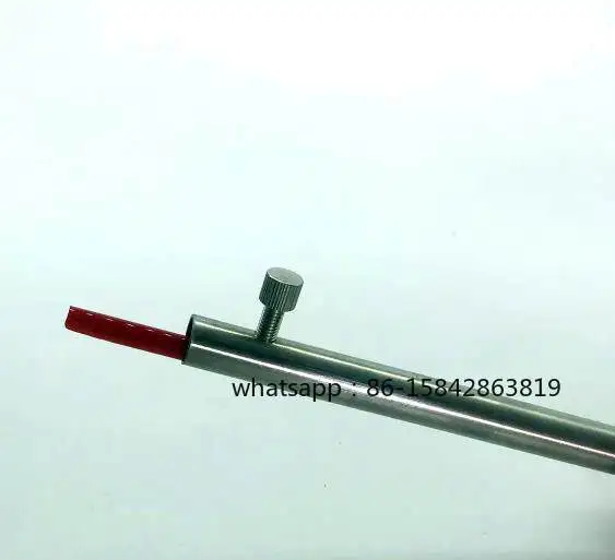 Handheld glass rod tube holder, glass rod holder, glass rod tube anti-scalding device