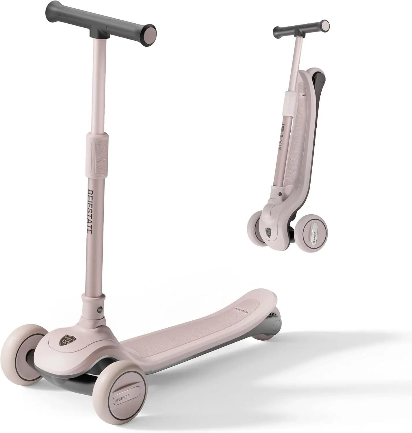 3 Wheel Scooter for Kids 3-12, 2 Riding Modes,4 Heights, Foldable