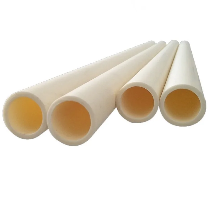 99% Alumina Closed Ceramic Tube Thermocouple Sleeve High Temp 1600C for Furnace Lab