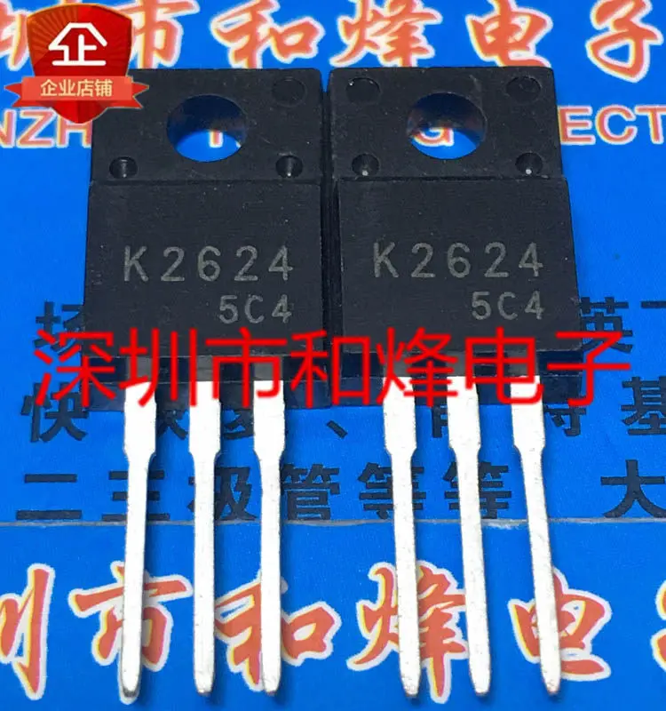 10PCS K2624 2SK2624 TO-220F 60 3 5A