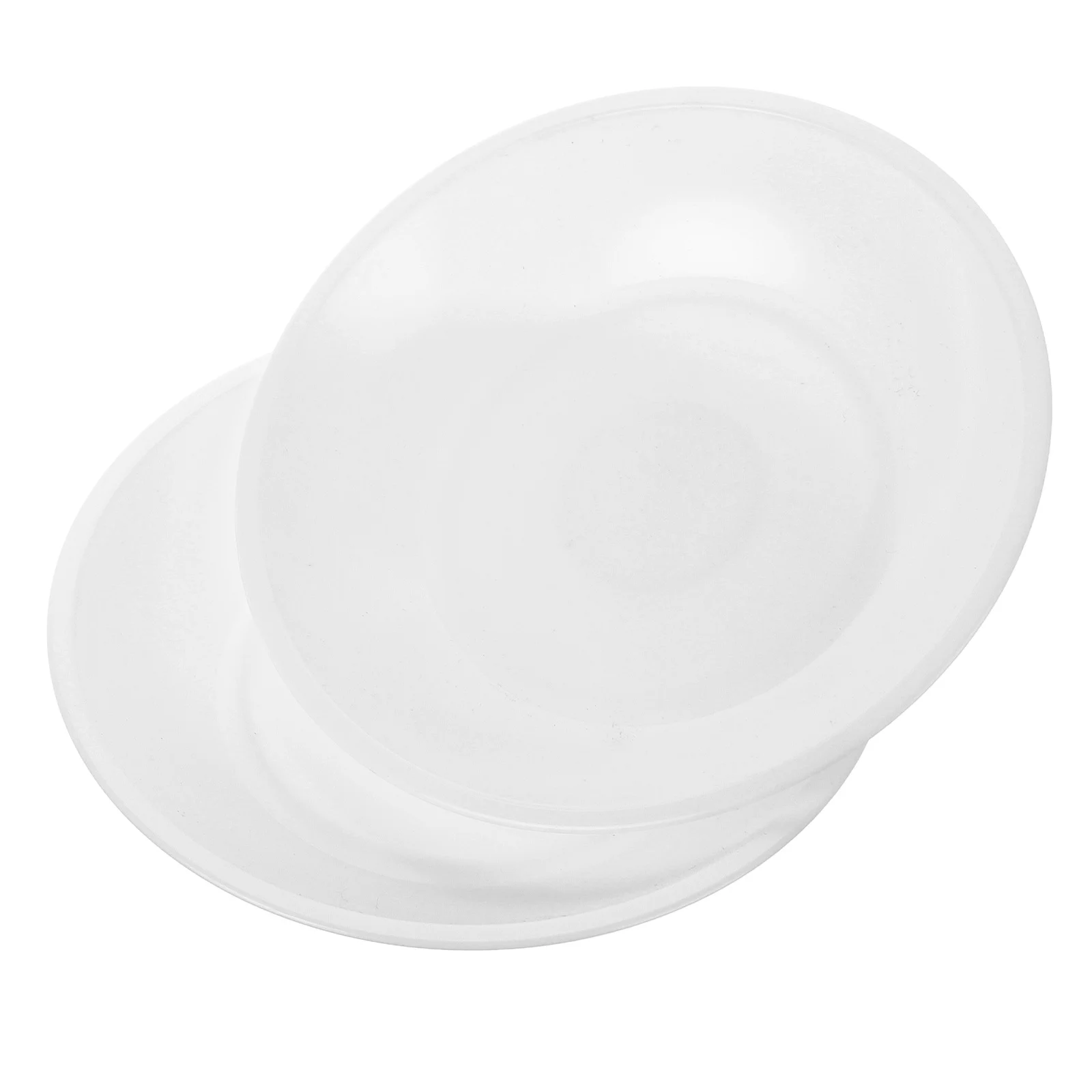 

2Pcs Food Scale Tray Portable Reusable Plastic Weighing Bowls Kitchen Measuring Tray for Digital Scale Accessories