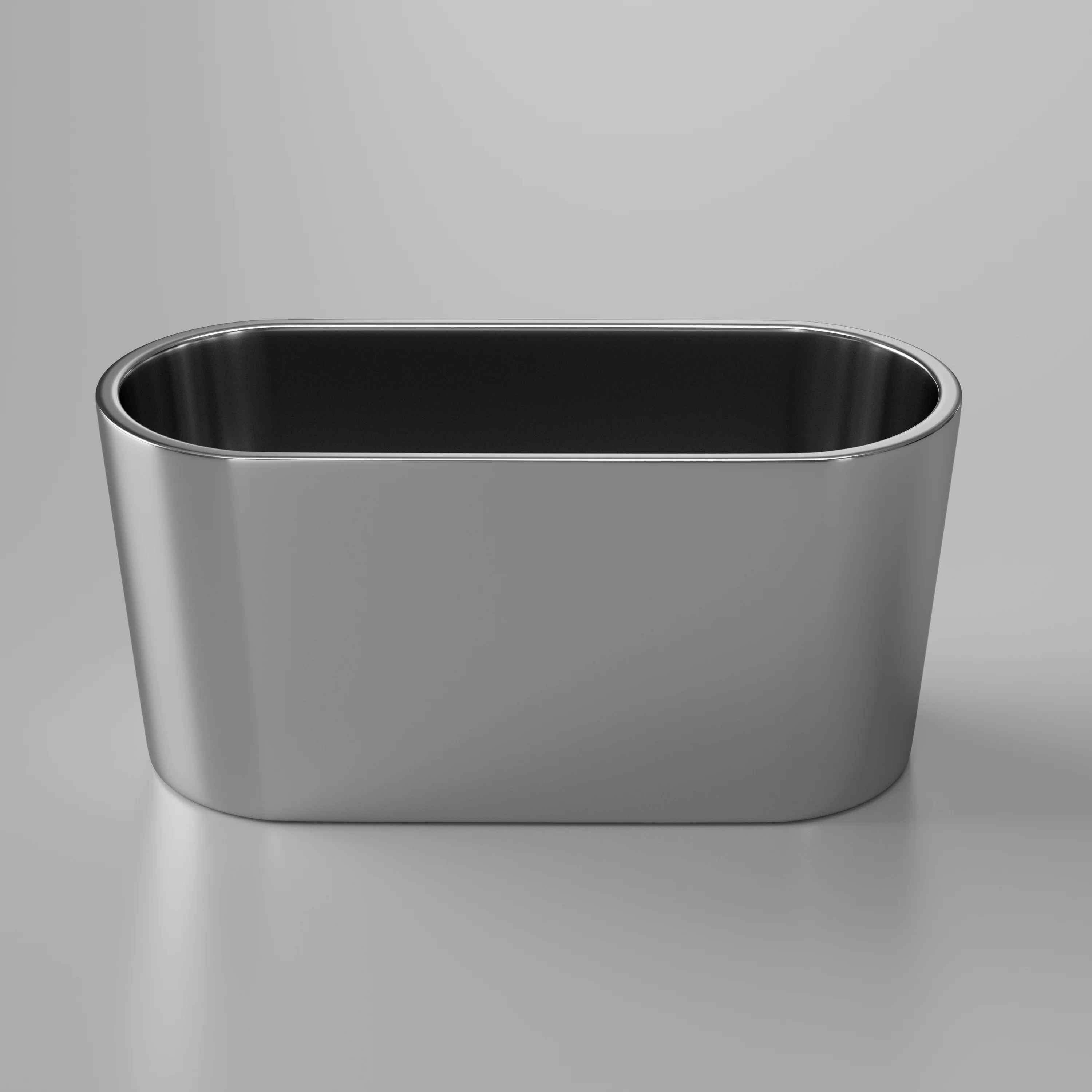 

Factory Wholesale Athletes Recovery 304 Stainless Steel Cold Plunge Tub Soaking Oval Metal Ice Bath Spa Massage Hot Tub Outdoor