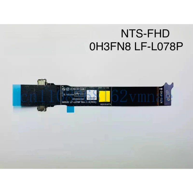 0H3FN8 LCD LVDS Cable For DELL XPS 13 9320 GDO31 LF-L078P NTS-FHD Non-touch