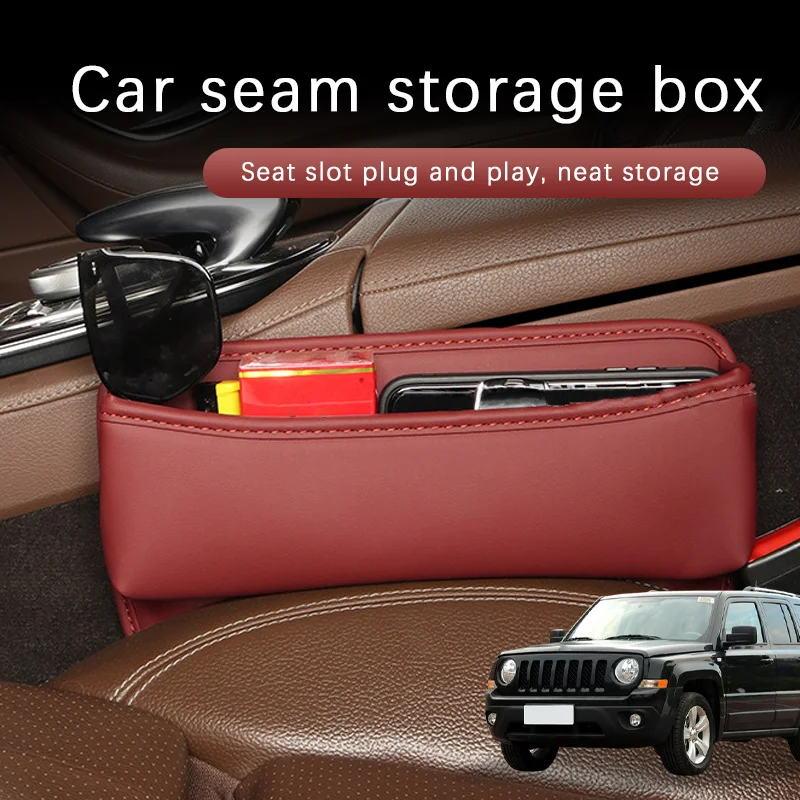 Car Seat Gap Organizer Multifunctional Console Filler Storage Car Interior Storage Bag For jeep Patriot Car Accessories