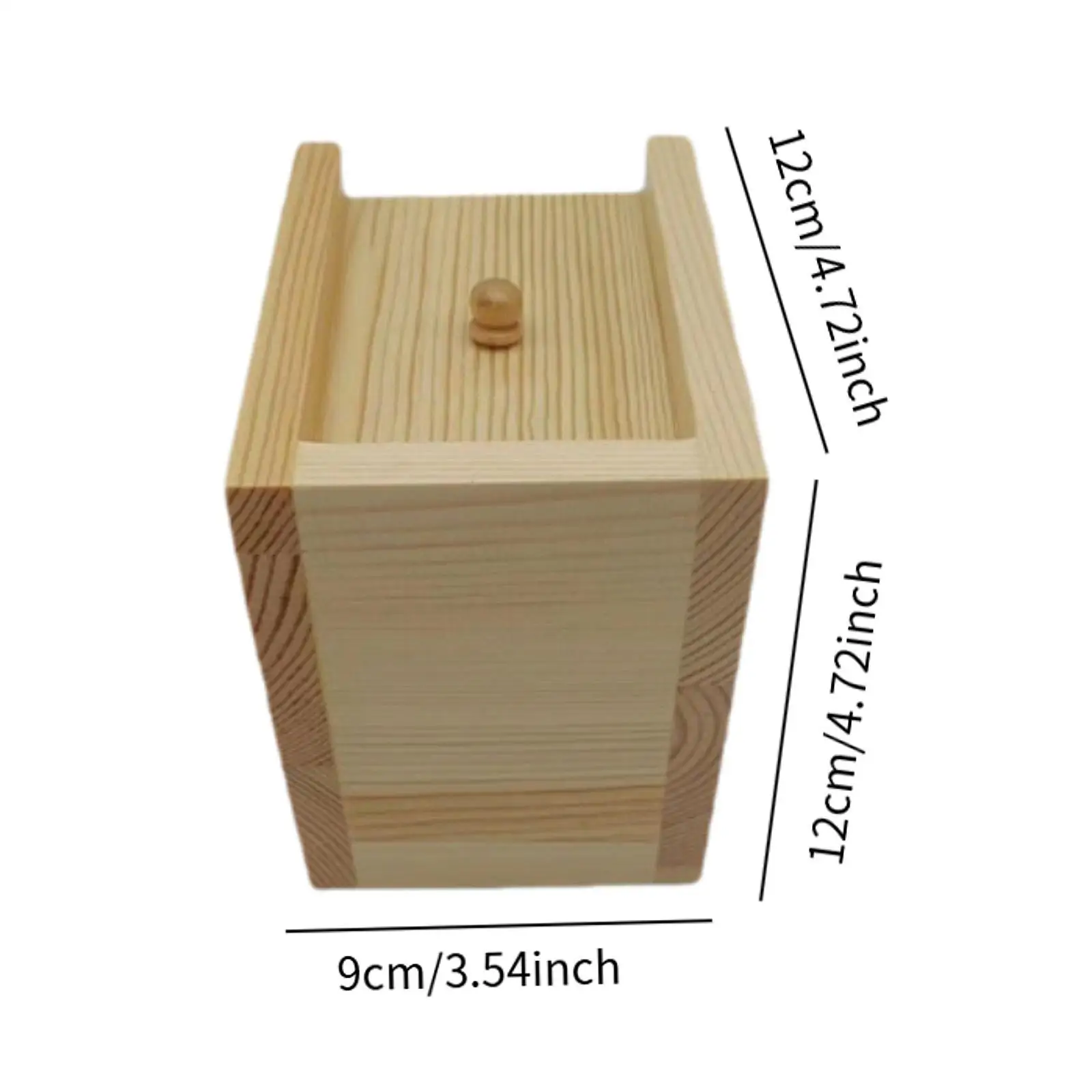 공포 장난 케이스 나무 공포 상자 재미 있은 수공예 트릭 상자 남성 여성을위한 실용적인 선물 농담 장난감 성인 크리스마스 생일