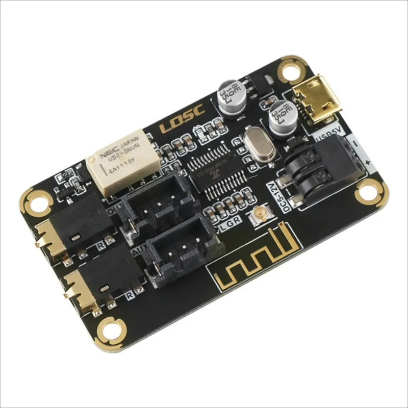 

Bluetooth decoding board DIY modification speaker sound MP3 stereo audio receiver module