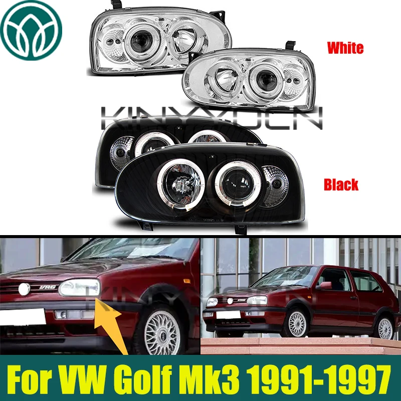 

Фара переднего бампера для VW Golf Mk3 1991 1992 1993 1994 1995 1996 1997, фара, фара