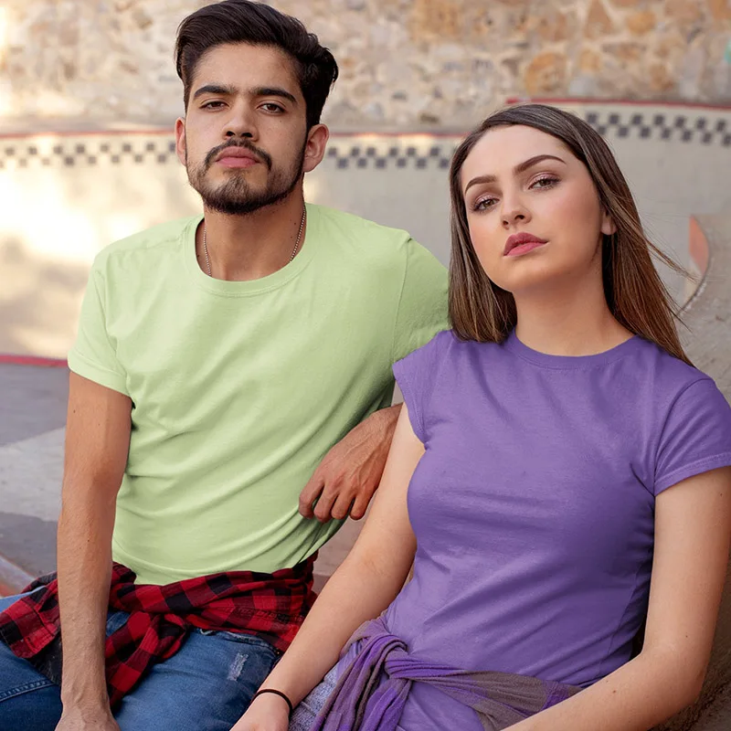 男性と女性のための半袖Tシャツ,丈夫な綿,カスタマイズ可能なサマートップ,トレンディ,カラーホワイトブラック,180gsm