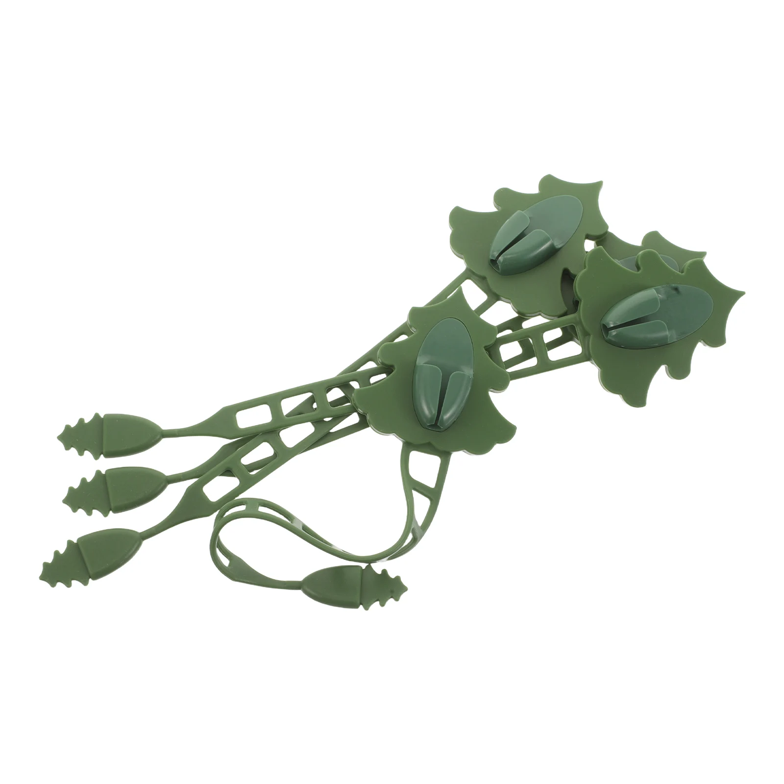 

4Pcs Flower Ring Fireplace Hooks Punch Free Silicone Mantel Stocking Holder Wreath Hanger Front Door Garland Hanger Christmas