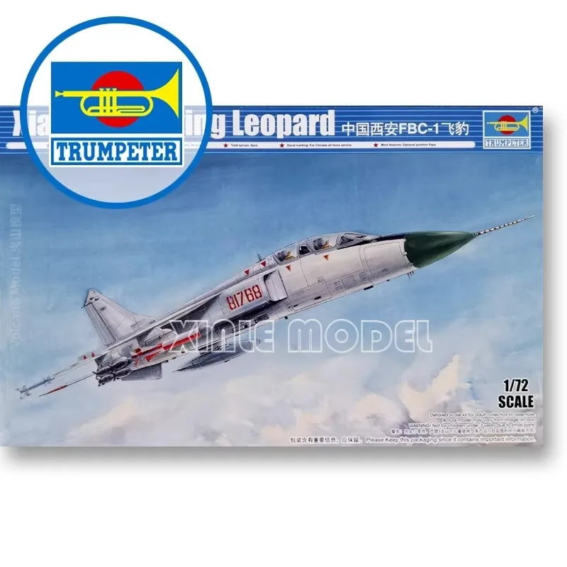 

Trumpeter 01608 China, Xi'an FBC-1 Flying Leopard 1/72 Assembled Aircraft Model Kit