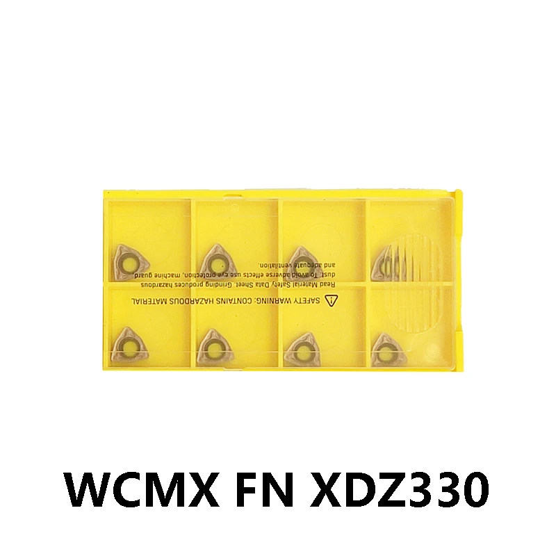 

WCMX WCMX030208 WCMX040208 FN XDZ330 Original WCMX030208FN WCMX040208FN Turning Tools Inserts Blade CNC Machine Lathe Carbide