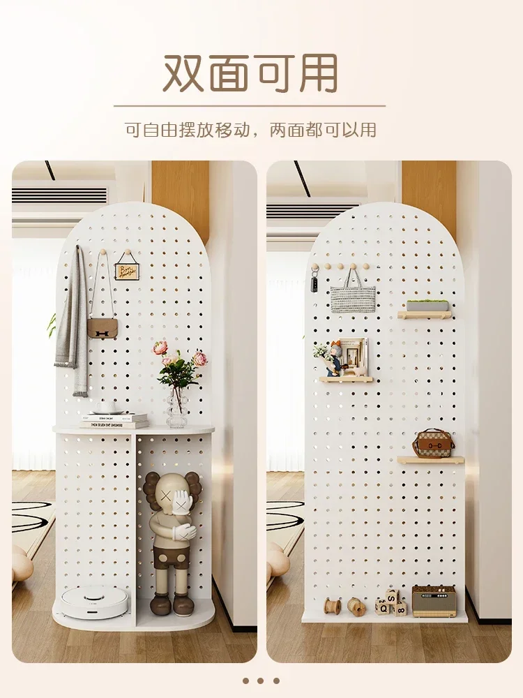 Panel screen partition rack floor