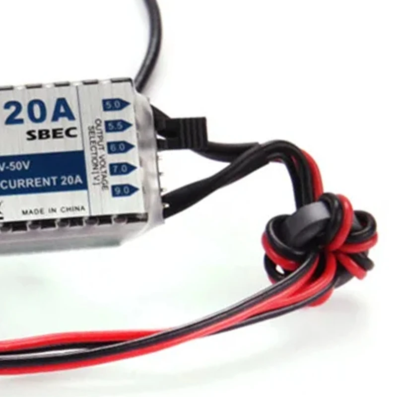 BAAD 20A HV SBEC جودة عالية لطائرة RC النموذجية لا يتطلب برمجة إدخال الجهد العالي (2-12S ليبولي)