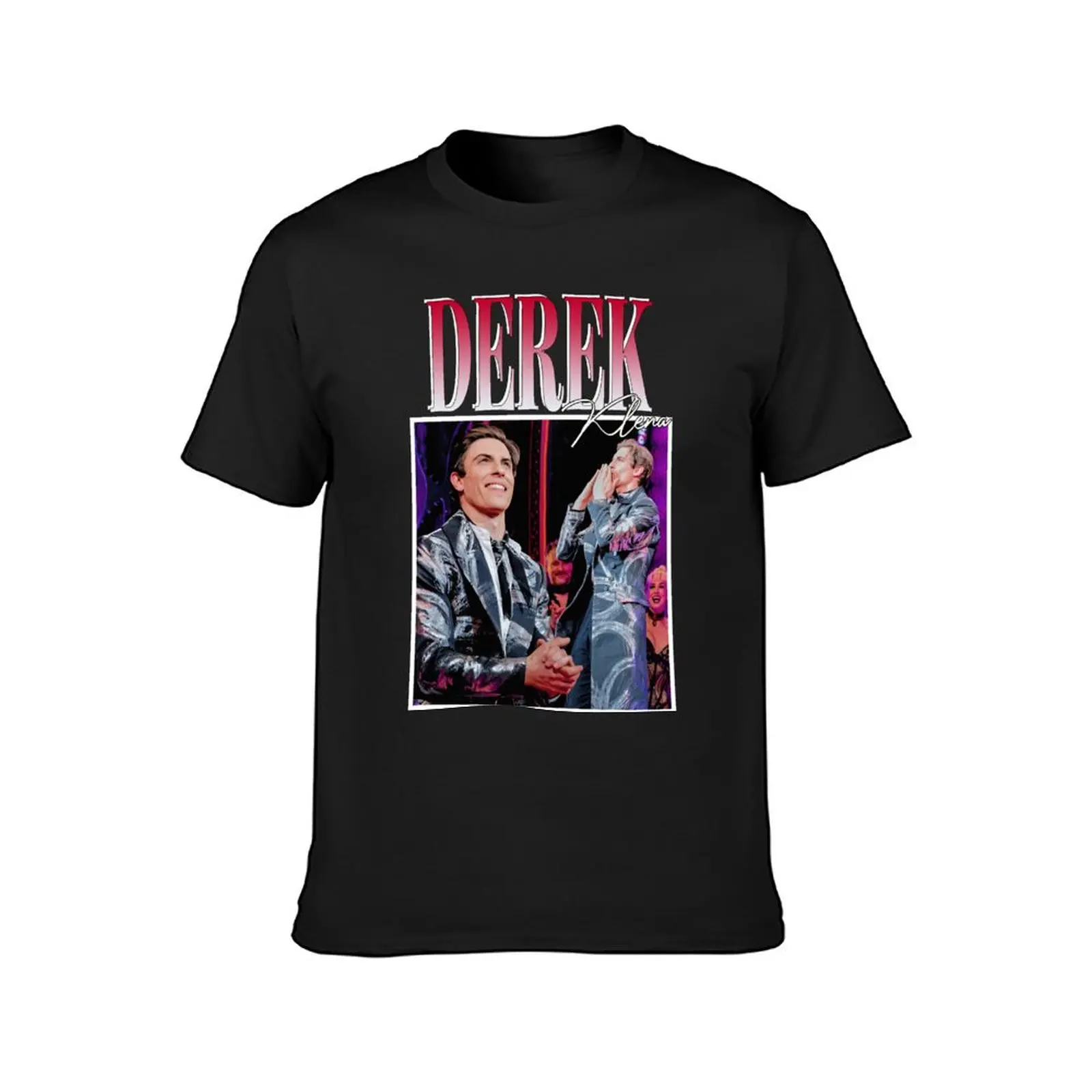 Derek Klena T-Shirt anime clothes plus sizes customs Men's cotton t-shirt