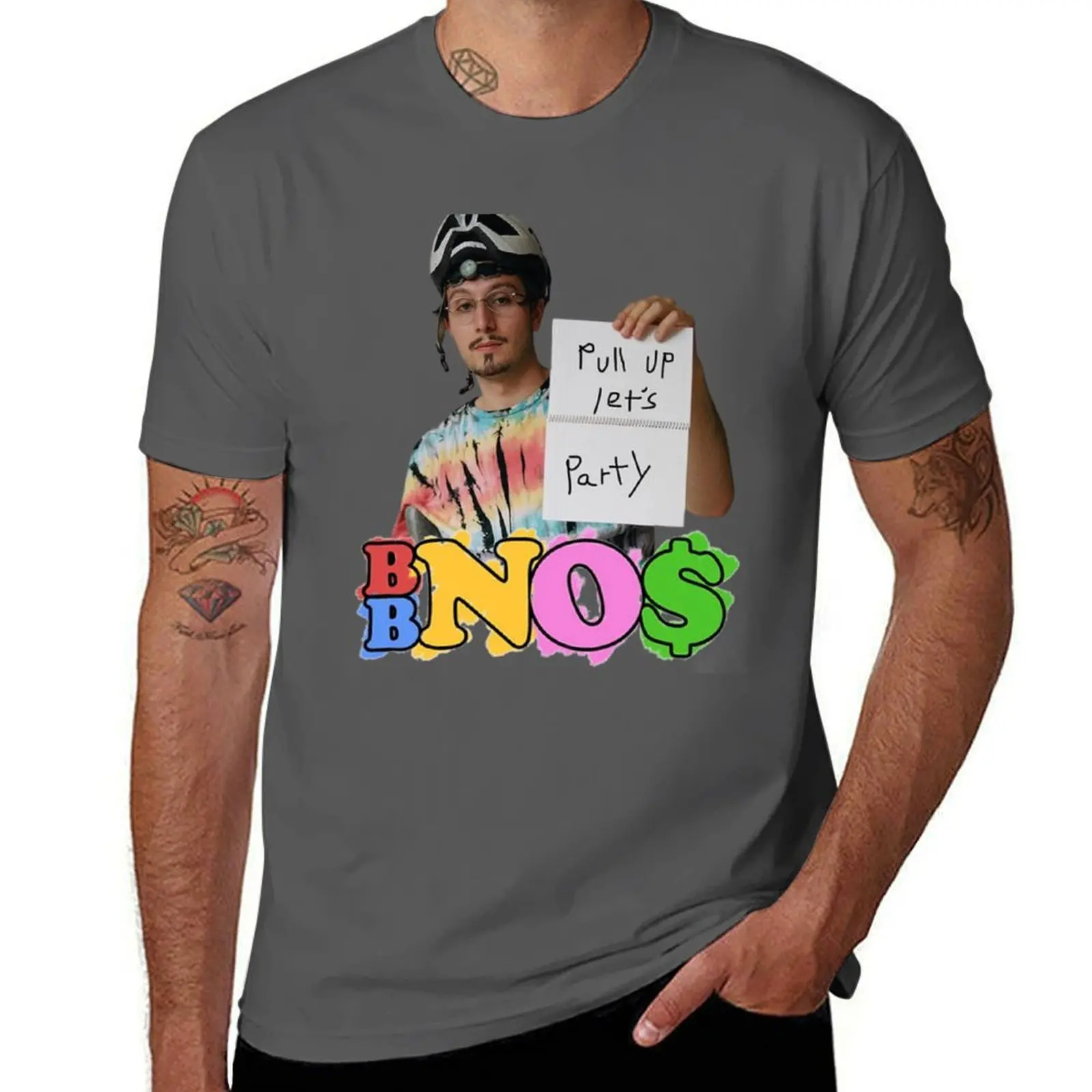 

BBNO$ 2023 Merch Logo #10 T-Shirt black cotton t-shirt plain for man package t shirts designer cotton t shirt man T-Shirt