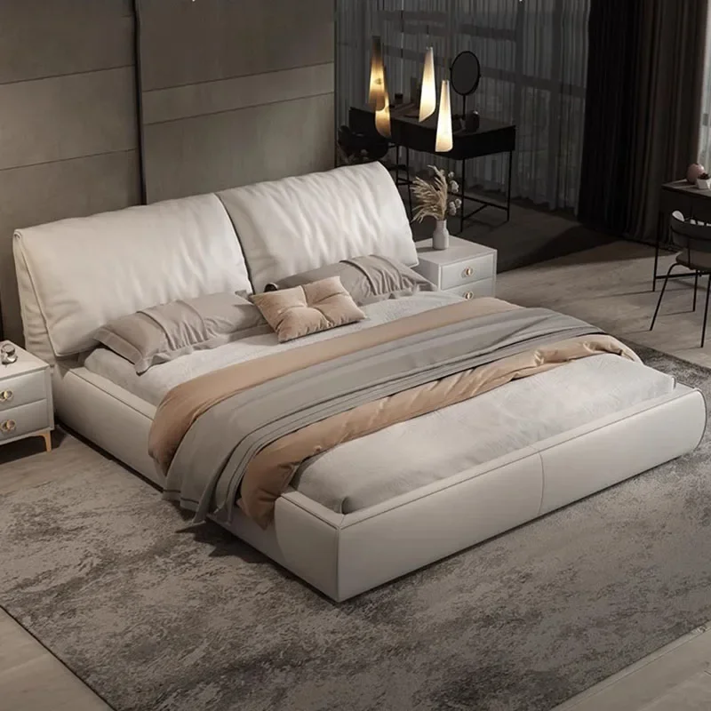 Cama matrimonial infantil con diseño de castillo para niñas, cómoda, económica, con función de masaje, muebles de salón.