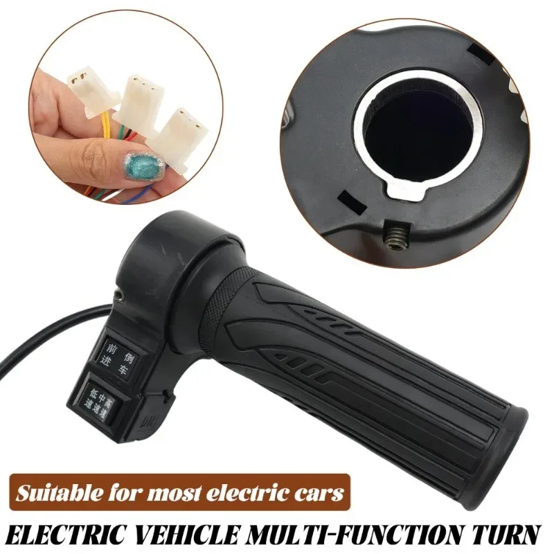 Universal Griffe Elektrische Fahrzeug Griff Geschwindigkeit Control Ohne Schalter Beschleunigung E Bike Gas Hülse Rund Zubehör