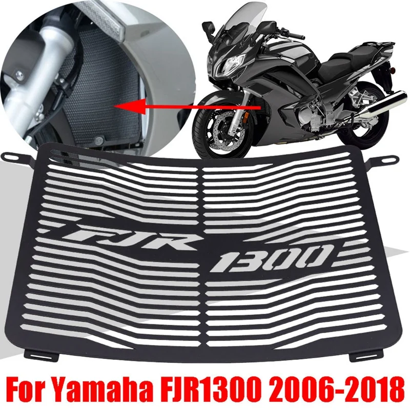 1 Piece Motorcycle Accessories Radiator Grille Guard Cover Protector Parts Accessories For Yamaha FJR1300 FJR 1300 2006-2018